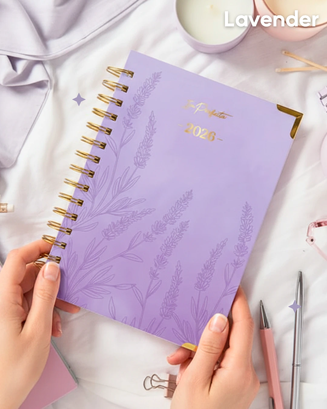 agenda ImPerfecta 2026 Lavender